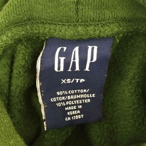 ギャップ Gap 00s OLD プルオーバーパーカー 無地 メンズ JPN:XS